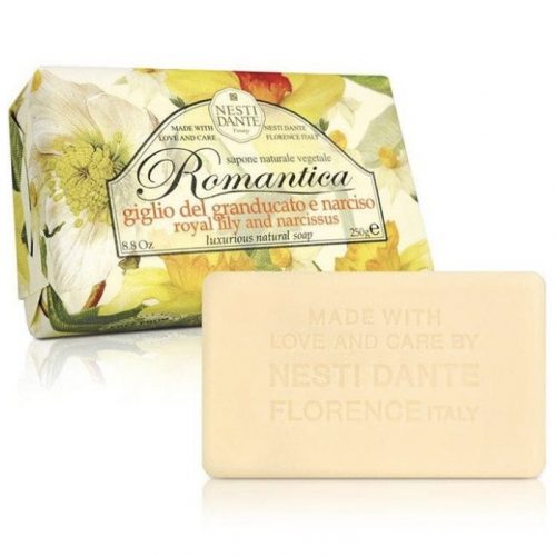 Nesti Dante Romantica - Săpun natural - Crin și narcis   - 250 gr