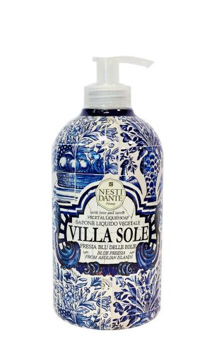 Nesti Dante Villa Sole - Fresia Blu delle Eolie -  săpun lichid  - Fresie albastră de pe insulele Eolie-500 ml